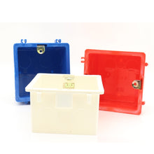 Load image into Gallery viewer, Cassette Universal White Wall Mounting Box 86*86MM