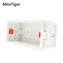 Load image into Gallery viewer, Cassette Universal White Wall Mounting Box 144mm*67.5mm
