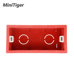 Cassette Universal White Wall Mounting Box 144mm*67.5mm